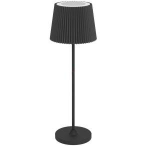   Lampă LED de masă reglabilă, 37 cm, comutator tactil, priză USB - Leonero Eglo 75935, 300 lm, 2400/3000/4000K, temperatură și luminozitate reglabile, 3 trepte de reglare a intensității luminoase, 3,8 W,