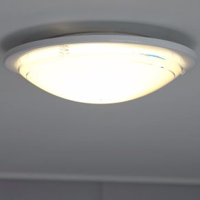 Lampă de tavan, 29 cm, albă - Planet Eglo 83153