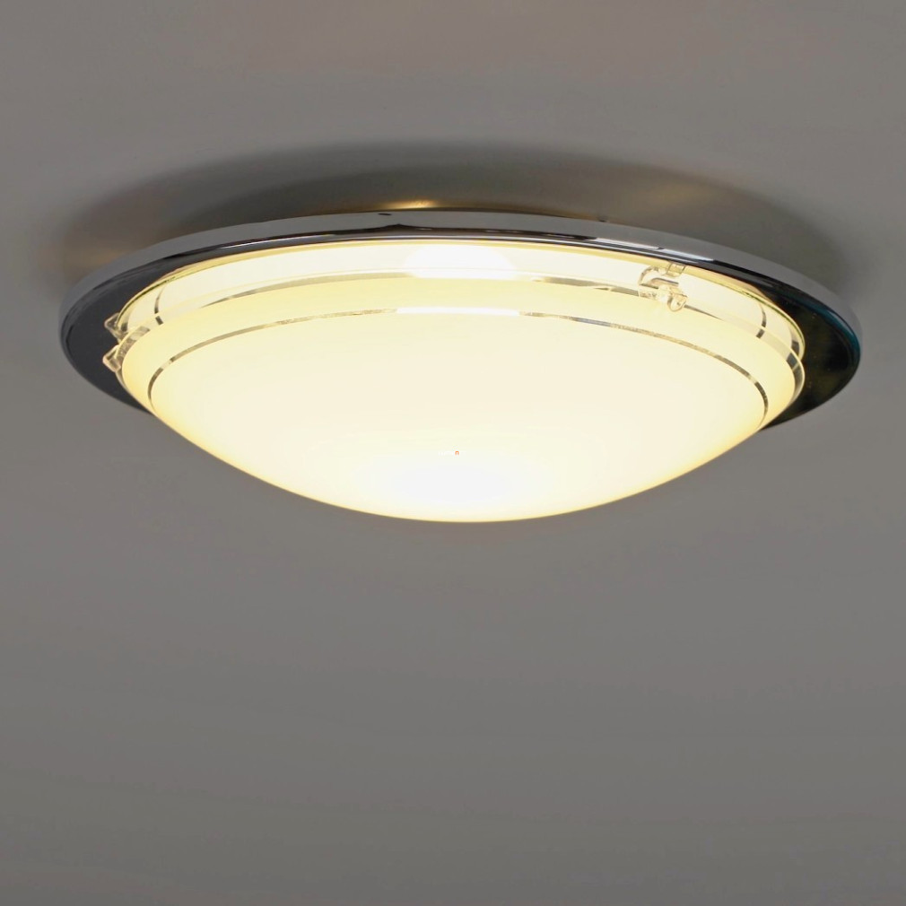Lampa de tavan, alb-crom - Planet Eglo 83155
