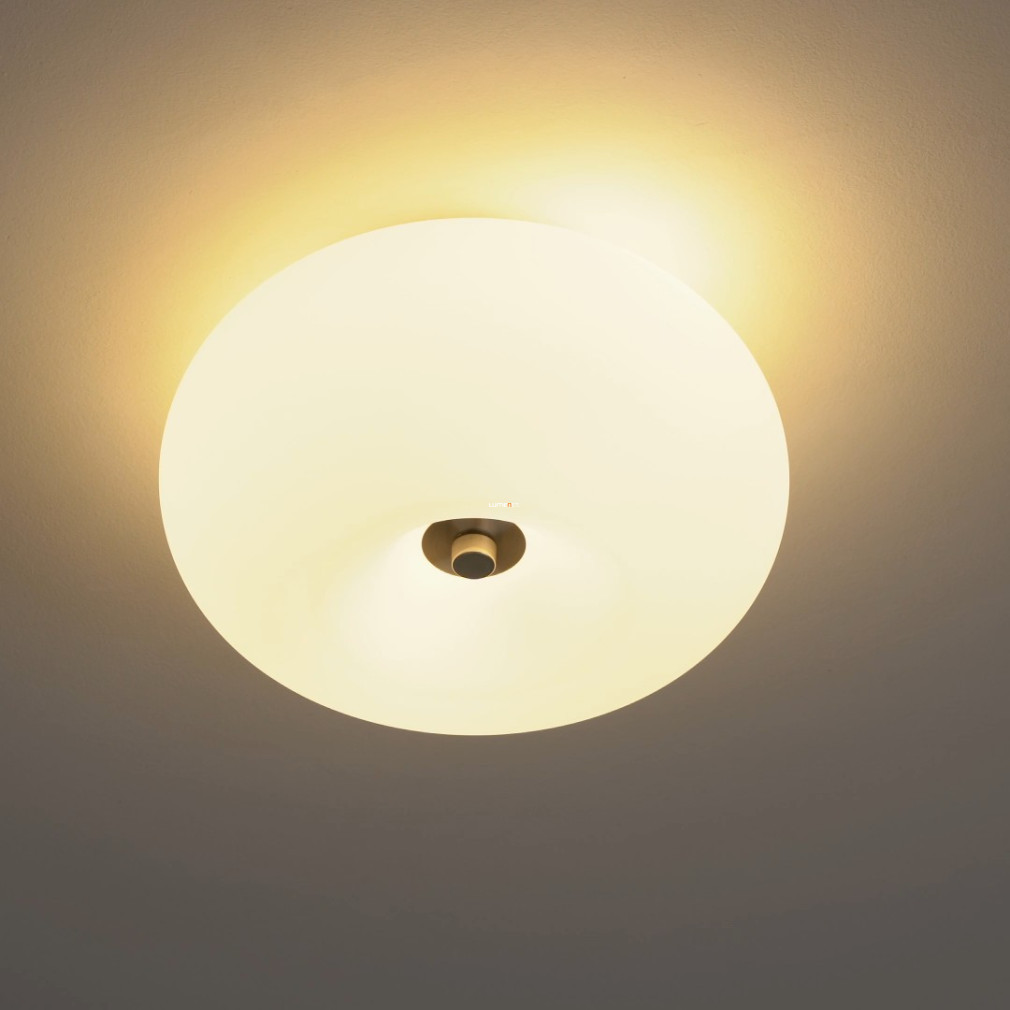 Lampa de tavan cu două becuri, alb-opal - Optica Eglo 86811