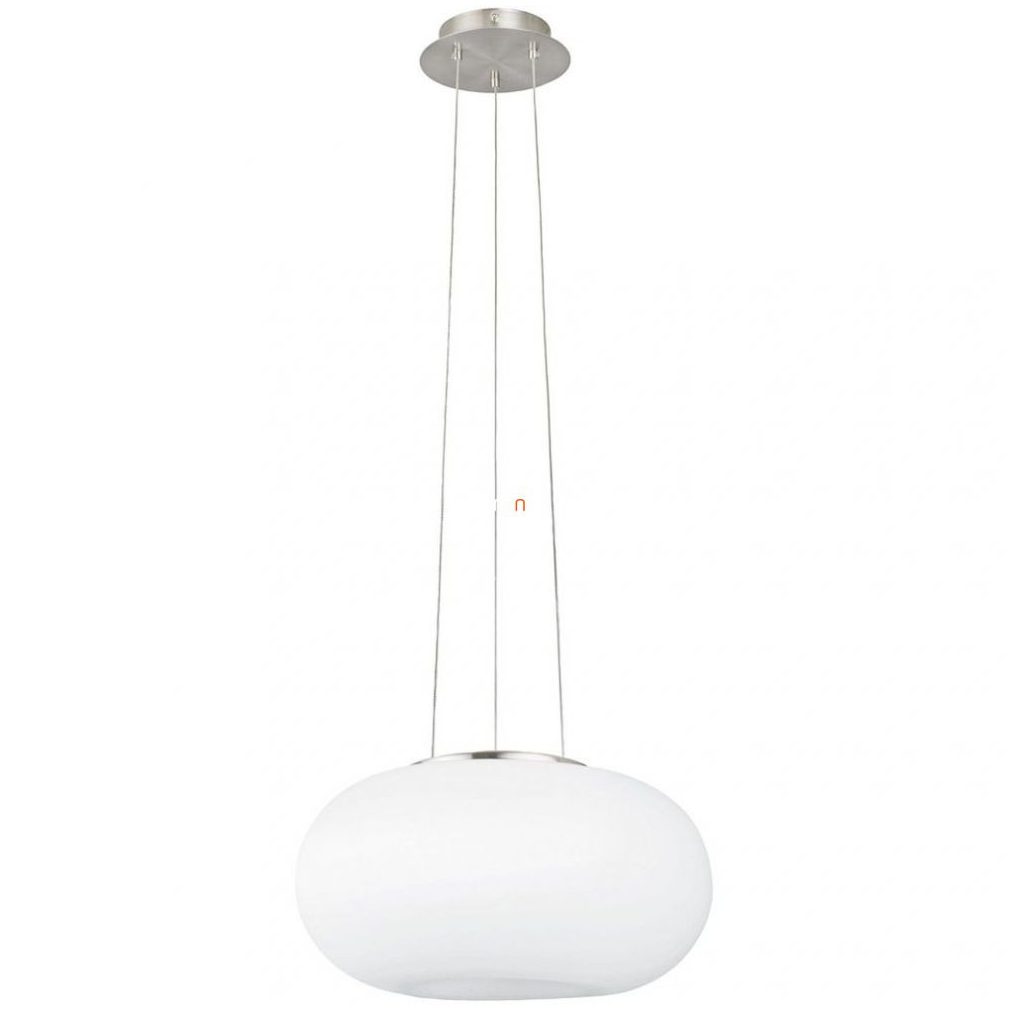 Lampa suspendată cu două becuri, 35 cm, alb-argintiu - Optica Eglo 86814