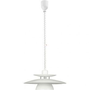   Lampă suspendată cu înălțime reglabilă, alb-argintiu - Brenda Eglo 87055