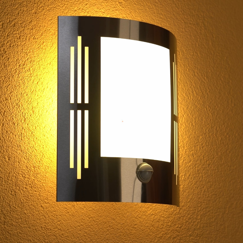 Lampă de exterior cu senzor de mișcare, cu dungi - City Eglo 88144