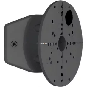   Suport de colț pentru lampă de exterior, negru - Eglo 88153