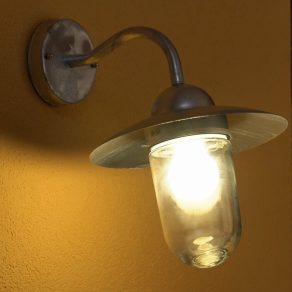 Aplică de exterior, argintiu - Milton Eglo 88489