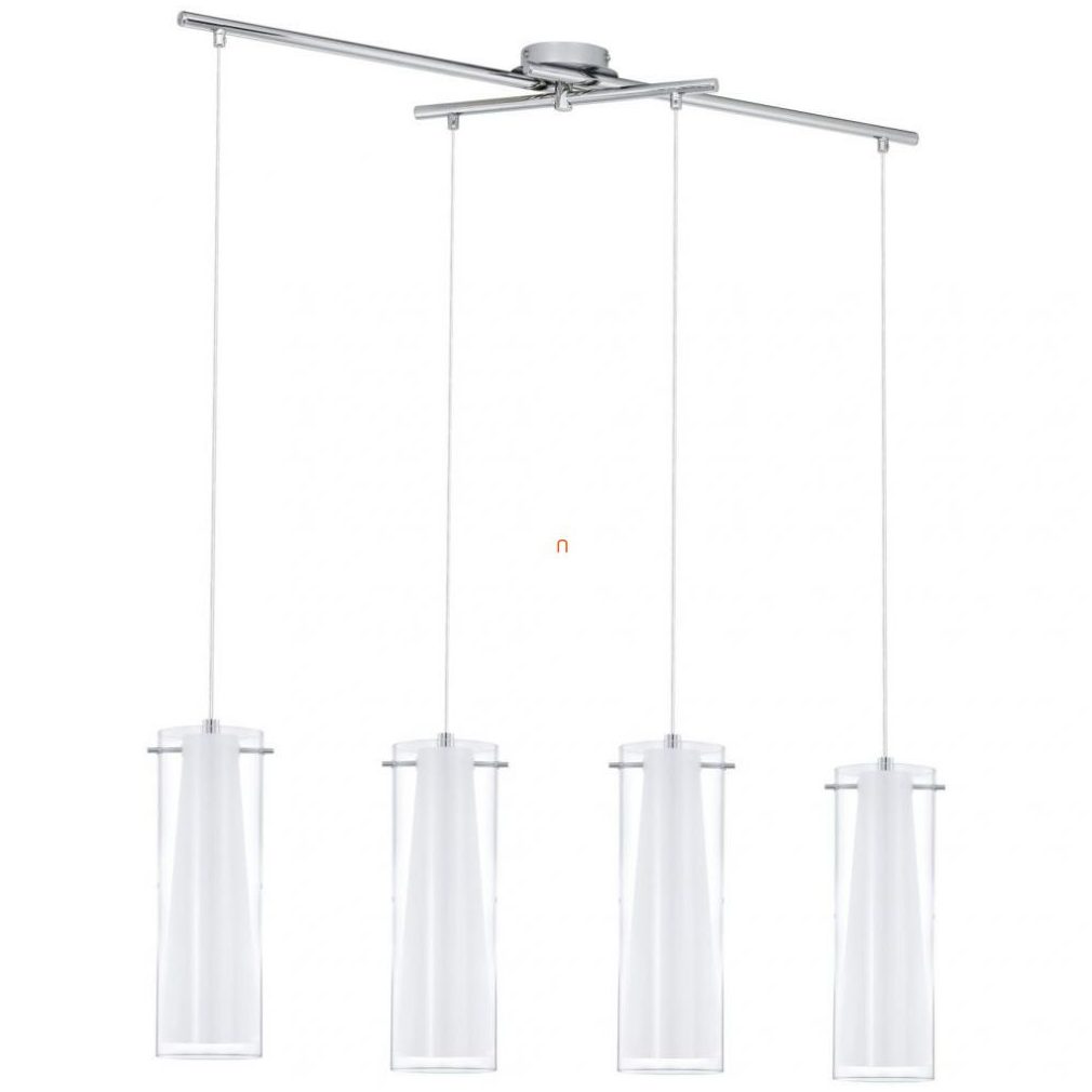 Lampa suspendată cu patru becuri, culoare albă - Pinto Eglo 89834