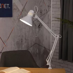   Lampă de birou cu prindere pe suprafață, 73 cm - marca Eglo 90872, cu 1 soclu E27
