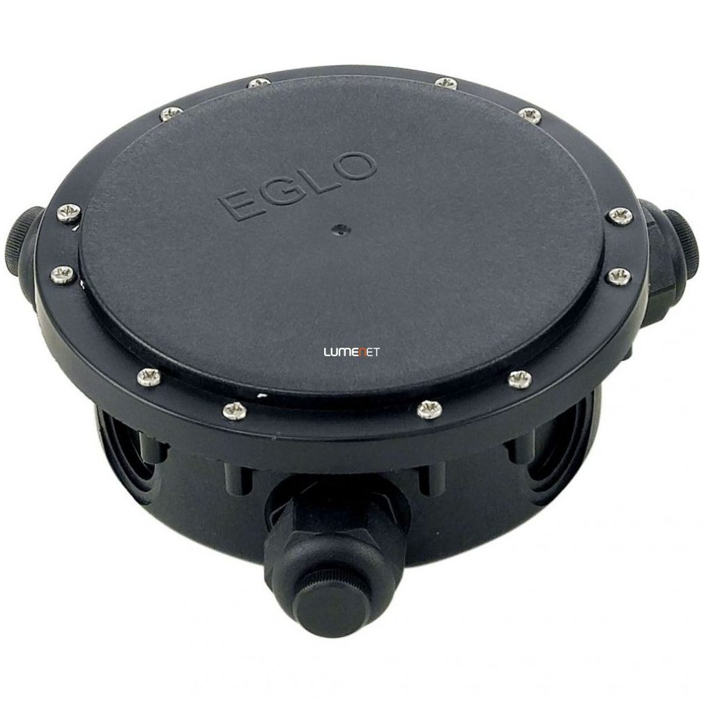 Cutie de distribuție exterioară îngropabilă, cu 3 intrări, neagră - Cutie de conectare Eglo 91206
