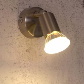 Lampă spot, culoare argintiu - Buzz-LED Eglo 92595