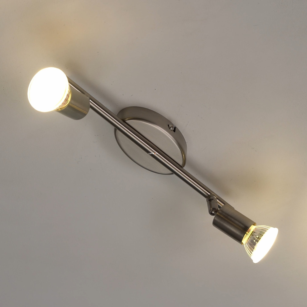 Spot cu două socluri, argintiu - Buzz-LED Eglo 92596