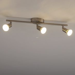   Lampă spot cu trei socluri, culoare argintiu - Buzz-LED Eglo 92597