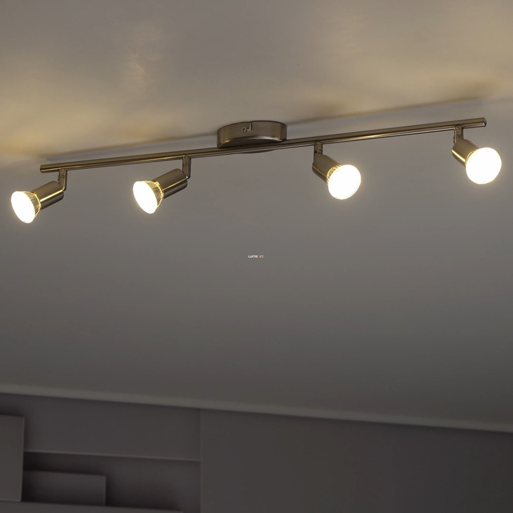 Spot cu patru socluri, argintiu - Buzz-LED Eglo 92598