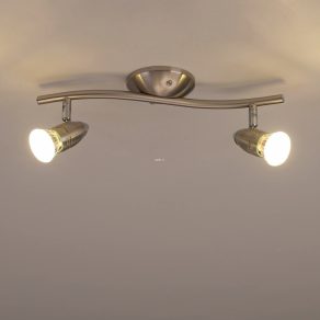   Lampă spot cu două socluri, culoare nichel-crom - Magnum Eglo 92642