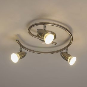   Lampă spot cu trei socluri, culoare nichel-crom - Magnum Eglo 92643