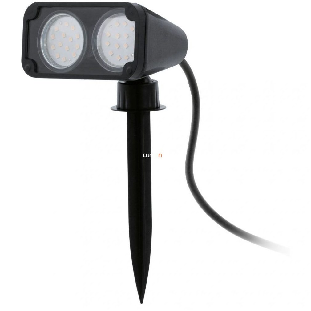 Lampă de exterior cu două socluri, 18 cm, negru - Nema Eglo 93385