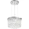 Lustră de cristal cu ornamente în formă de picături, 50 cm - Calaonda Eglo 93425