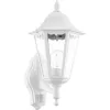 Lampă de perete pentru exterior cu senzor de mișcare, albă - Navedo Eglo 93447