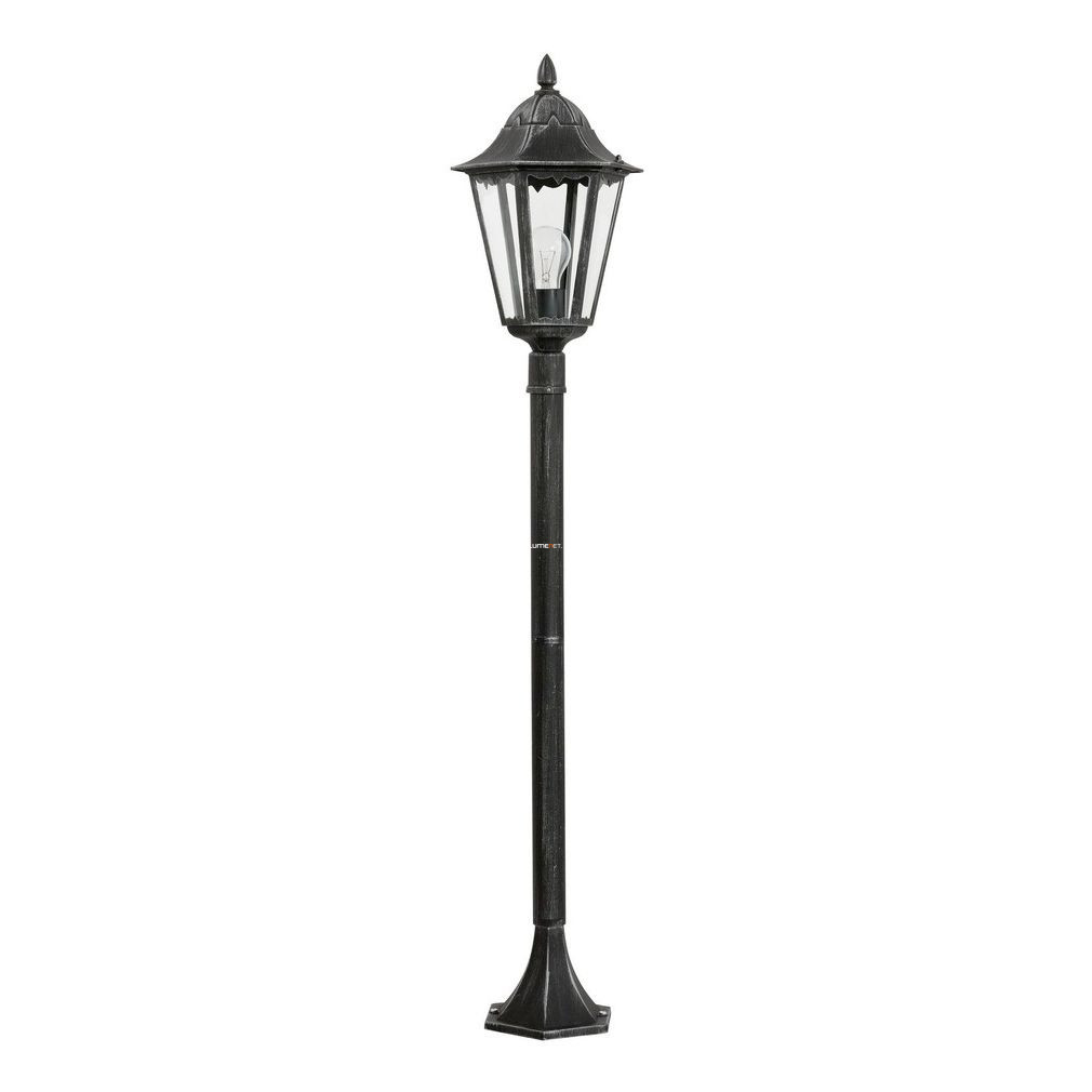 Lampă de podea pentru exterior neambalată, 23x120 cm, negru, 1x priză E27 (Navedo)