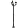 Lampă de exterior cu trei socluri, 220 cm, negru antic - Navedo Eglo 93465
