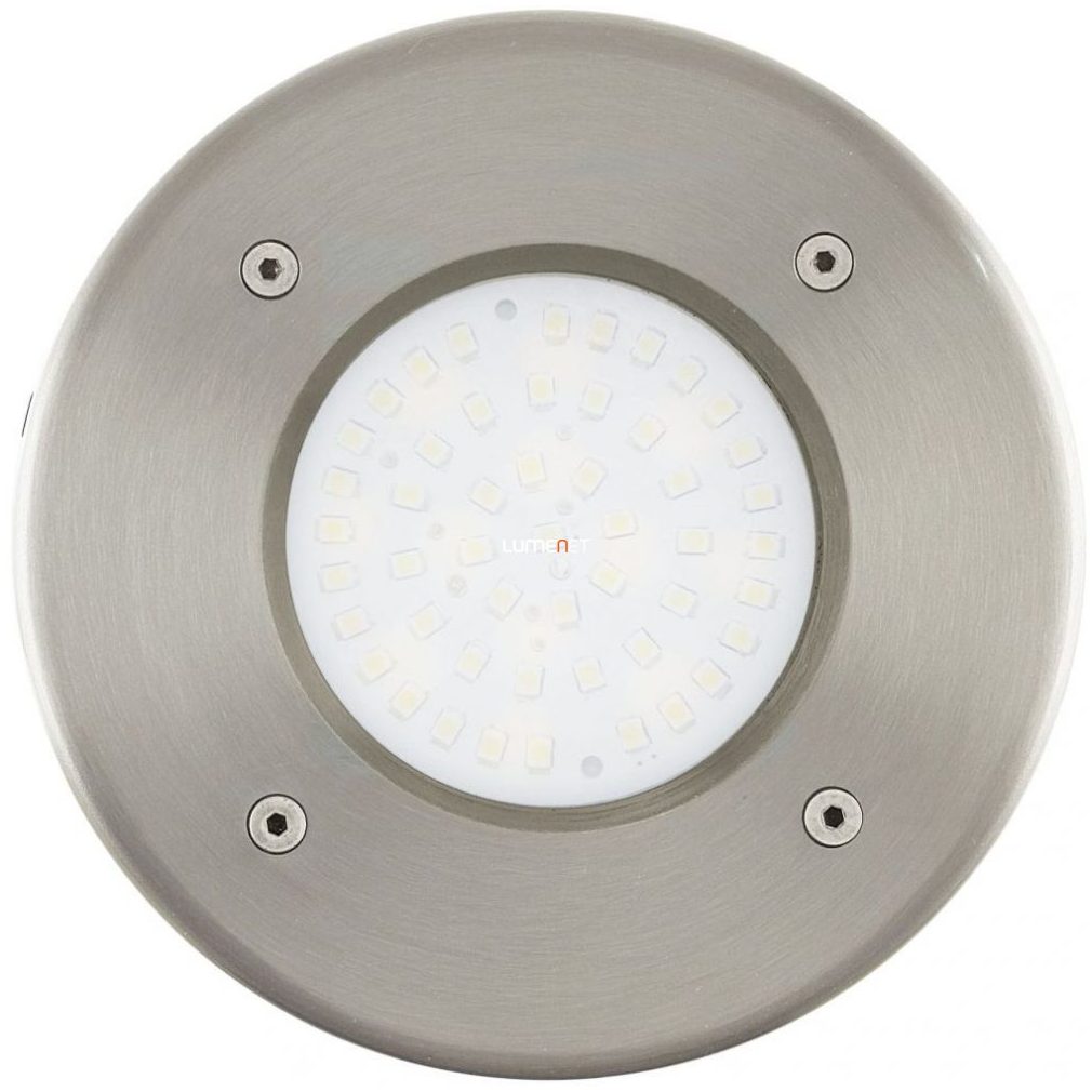 Lumină LED rotundă încastrată în exterior 2,5 W, alb cald, argintiu (Lamedo)