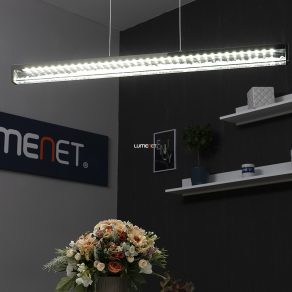   Lampă suspendată cu LED-uri și cristal, controlată prin atingere - Cardito Eglo 93626
