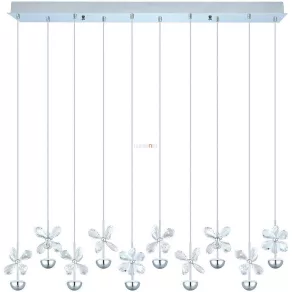   Lampă LED suspendată 25 W, alb cald, argintiu - Pianopoli Eglo 93663