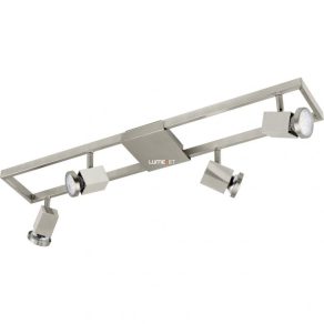  Lampă spot cu patru socluri, culoare nichel - Zeraco Eglo 93678