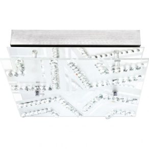   Lampă LED de tavan 21,6 W, alb cald, culoare albă - Verdesca Eglo 93921