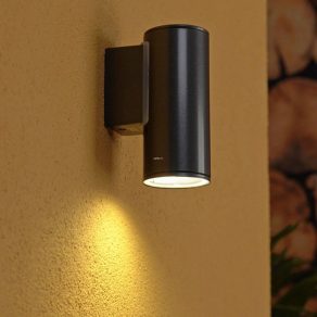   Lampă de perete pentru exterior, culoare antracit - Riga Eglo 94102