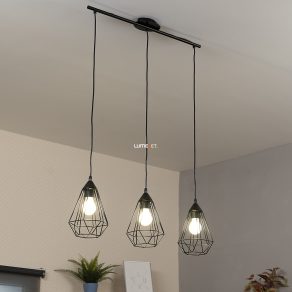 Lampă suspendată neagră, 79x110 cm - Tarbes Eglo 94189