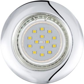   Spot încastrat cu sursă de lumină LED, 3 W, crom, 3 bucăți - Peneto Eglo 94236