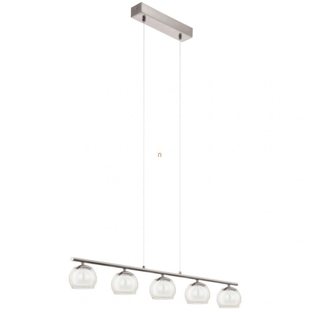 Lampă LED suspendată 16,5 W, alb cald, nichel (Ascolese)