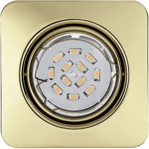   Spot încastrat cu sursă de lumină LED, 5 W, alamă, 3 bucăți - Peneto Eglo 94403