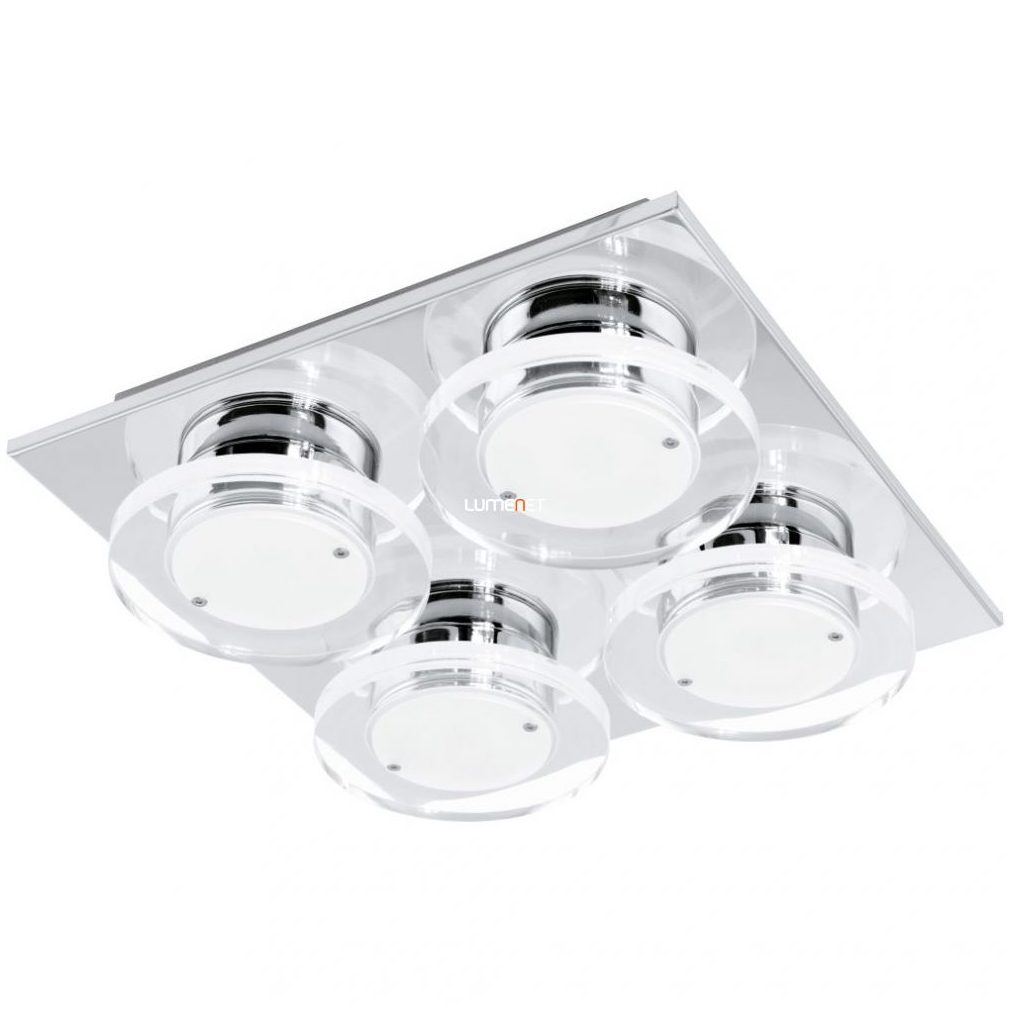 Plafonieră LED 18 W, alb cald, alb-argintiu (Cisterno)