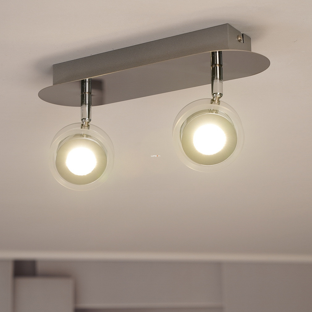 Spot LED 6,6 W, alb cald, cromat - Sarolo Eglo 94489