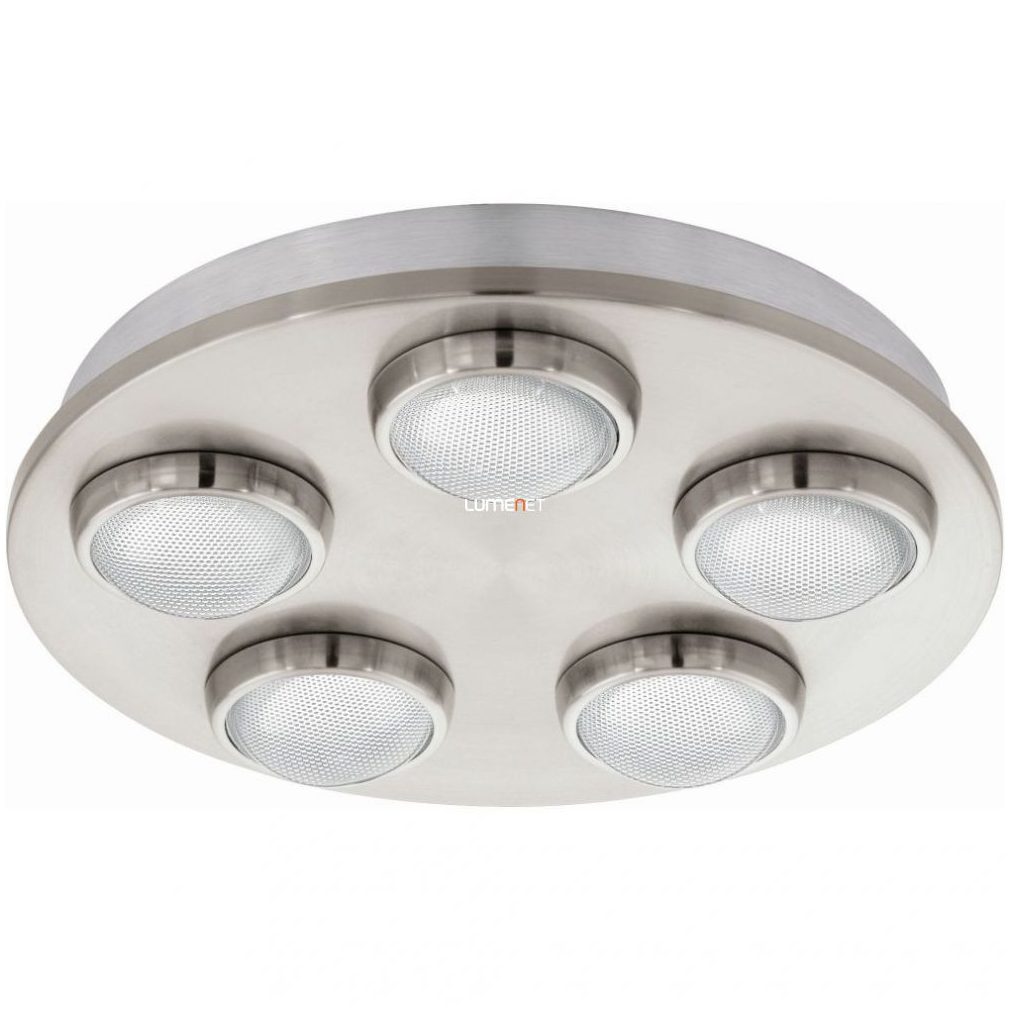 Spot LED 21 W, alb cald, argintiu - Lombes Eglo 94546