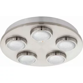 Spot LED de 21 W, alb cald, argintiu - Lombes Eglo 94546