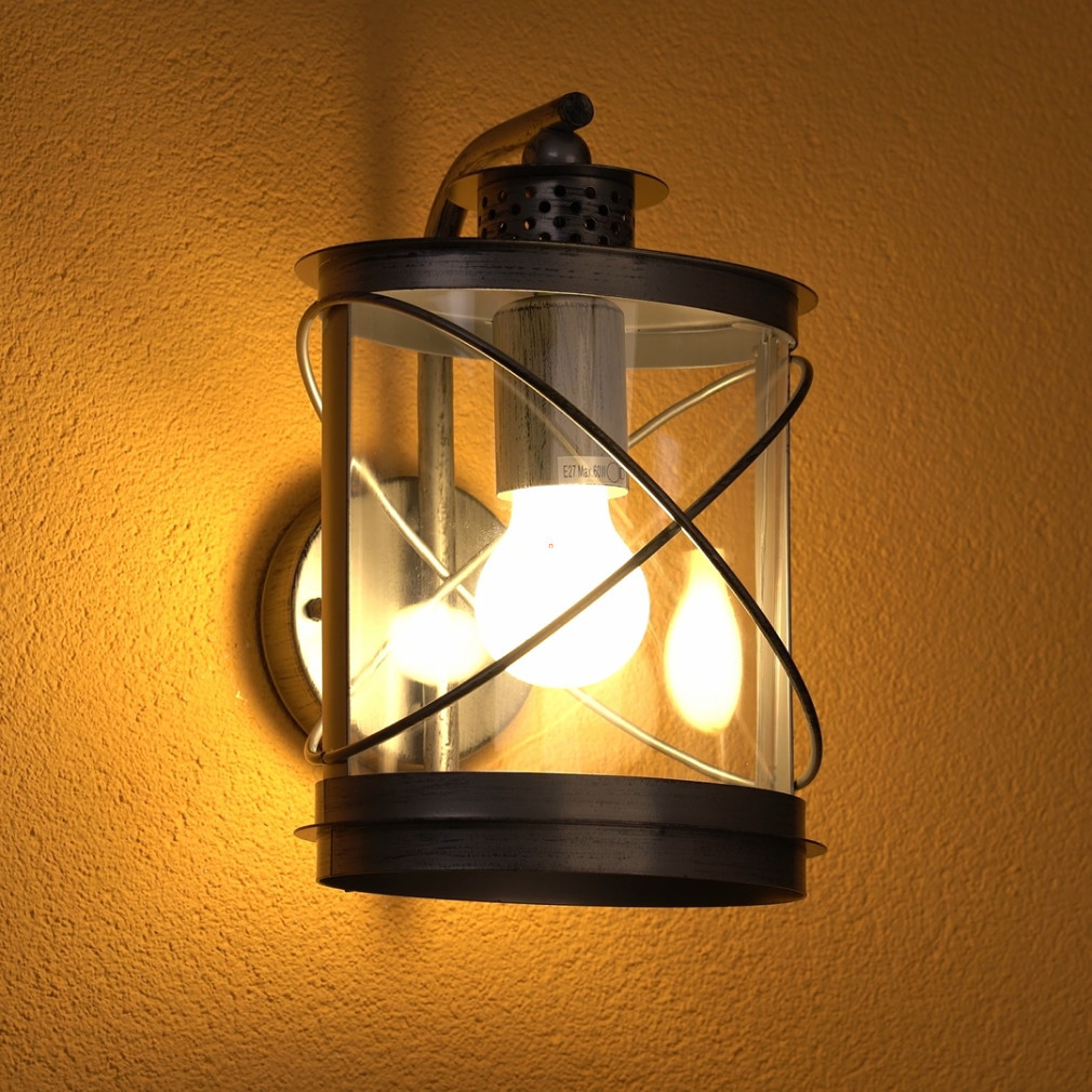 Lampa de perete vintage pentru exterior, argintiu antic - Hilburn 1 Eglo 94866