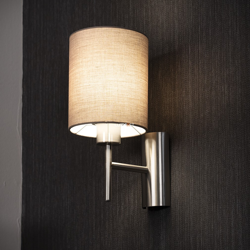 Lampa de perete din material textil, maro - Pasteri Eglo 94925