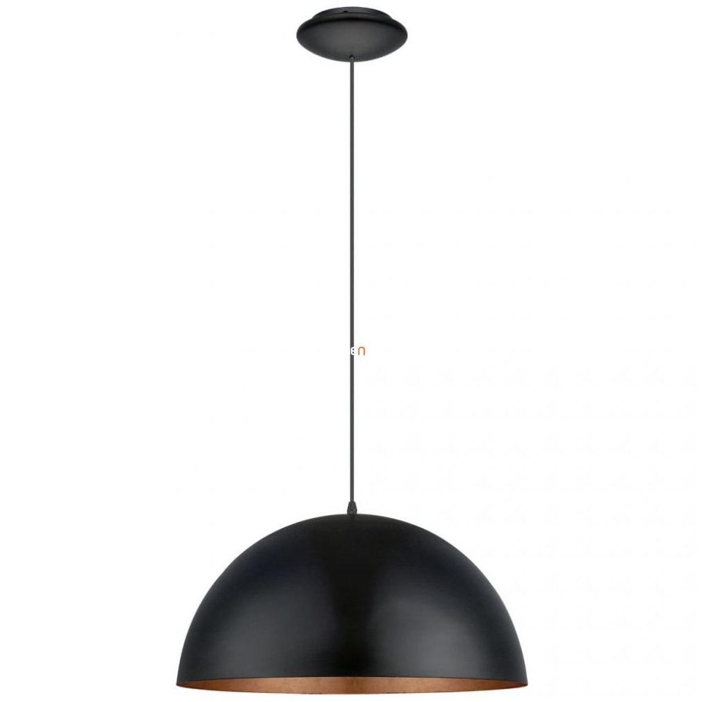 Lampa suspendată, negru-cupru - Gaetano Eglo 94938
