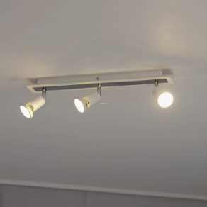   Lampă spot cu trei socluri, alb-argintiu - Sarria Eglo 94961