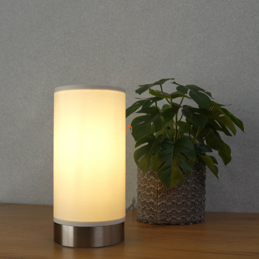 Lampa de noptie din material textil, 25 cm - Pasteri Eglo 95118, cu soclu 1xE27
