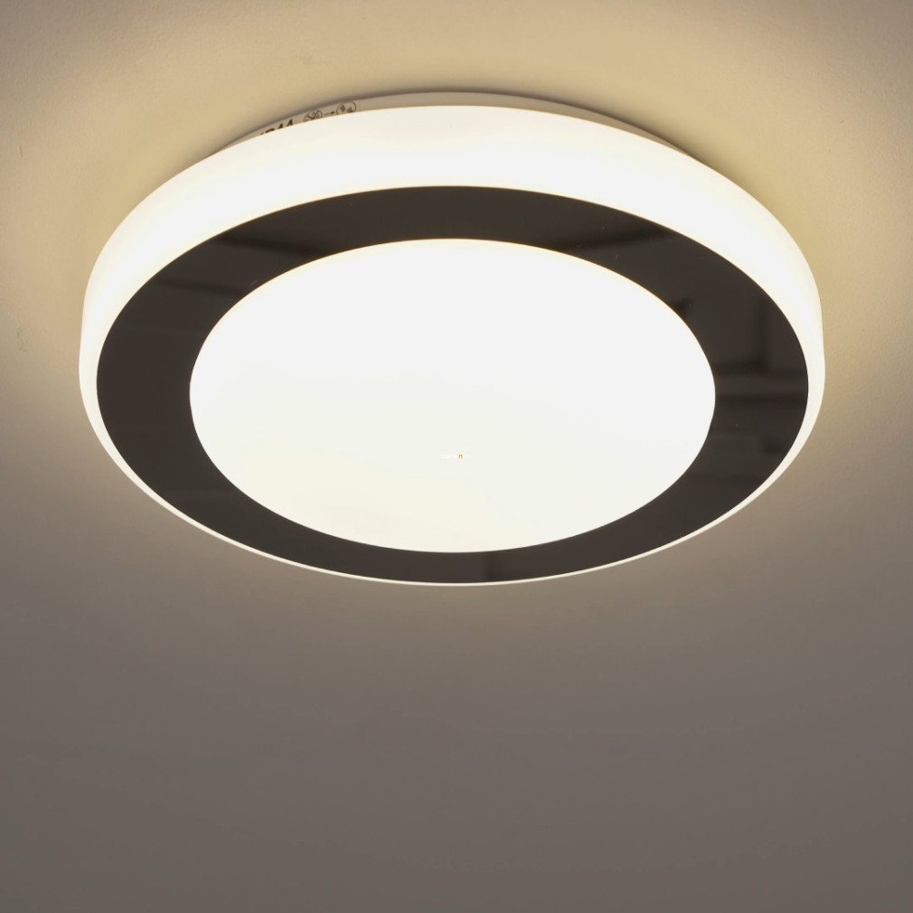 Lampa LED de tavan 11 W, alb cald, alb-crom - Carpi Eglo 95282