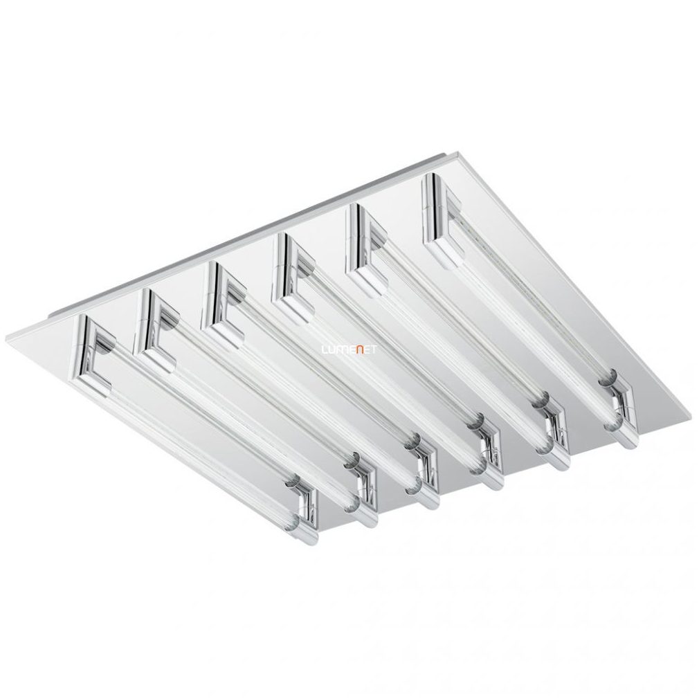 Lampă LED de tavan 24 W, alb cald, cromat - Velarde Eglo 95399