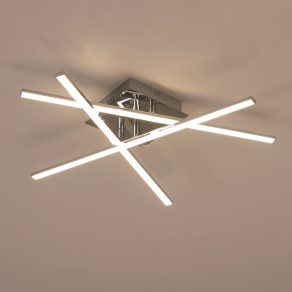   Lampă LED de tavan 13,2 W, alb cald, culoare albă - Lasana Eglo 95567