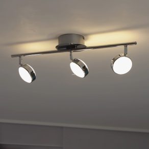   Spot LED 16,2 W, alb cald, culoare alb-argintiu - Salto Eglo 95631