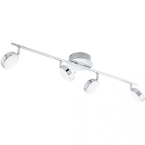   Spot LED 21,6 W, alb cald, culoare alb-argintiu - Salto Eglo 95632