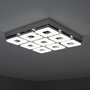   Lampă LED pentru tavan Labyrinth, efect cristal granulat - Fradelo Eglo 95658