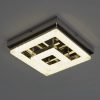 Lampă LED de tavan 12 W, alb cald, 26x26 cm - Fradelo Eglo 95659