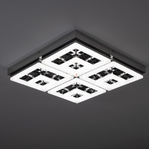   Lampă LED de tavan cu rame cu efect de cristal - Fradelo Eglo 95661
